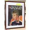 Image 1 : FRAMED VINTAGE GRETZKY GOAL MAGAZINE