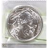 Image 1 : TROY OUNCE .999 SILVER BUFFALO COIN.