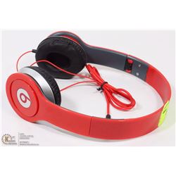 REPLICA BEATS BY DR. DRE OVER EAR HEADPHONES  RED