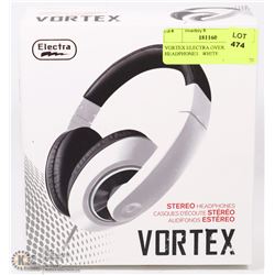 VORTEX ELECTRA OVER EAR HEADPHONES   WHITE