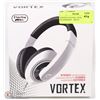 Image 1 : VORTEX ELECTRA OVER EAR HEADPHONES   WHITE