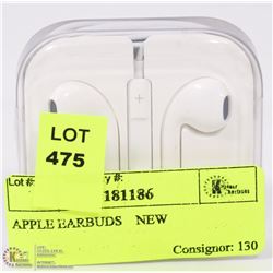 APPLE EARBUDS    NEW