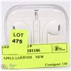 Image 1 : APPLE EARBUDS    NEW