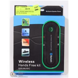 CELL PHONE WIRELESS HANDS FREE KIT BLUETOOTH