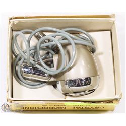 VINTAGE CRYSTAL MICROPHONE IN BOX