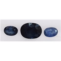23) GENUINE BLUE SAPPHIRE GEMSTONES