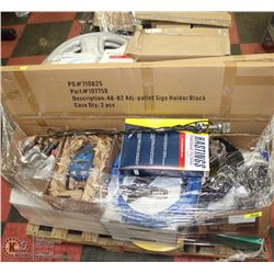 PALLET OF UNCLAIMED FREIGHT