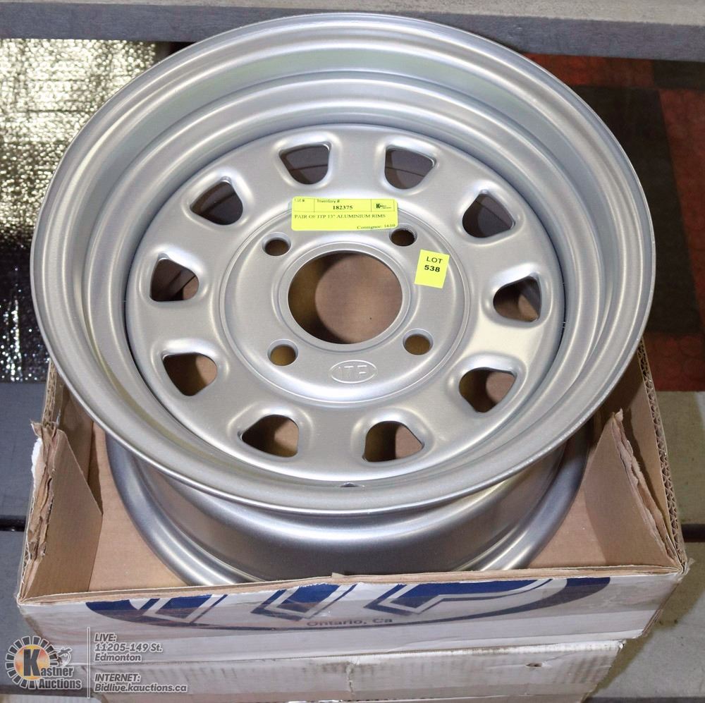 Old Itp Rims PAIR OF ITP 13