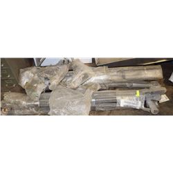 RACKING FOR CUBE VAN.