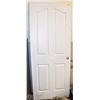 Image 1 : 32"X80" INTERIOR WOOD DOOR WITH HARDWARE.