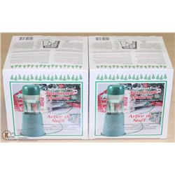 LOT OF 2 AUTOMATIC CHRISTMAS TREE WATERERS
