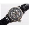 Image 2 : 47) STUHRLING ORIGINAL AUTOMATIC MENS BLACK WATCH