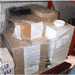 PALLET WITH NAVIEN TANKLESS WATER HEATER, WATER