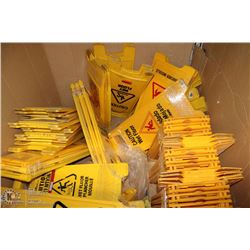 PALLET OF WET FLOOR SIGNS