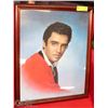 Image 1 : WOOD FRAMED ELVIS PICTURE