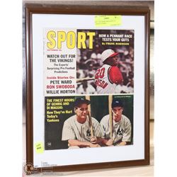 SEPT 1965 SPORT MAGAZINE DI MAGGIO GEHRIG