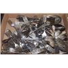 Image 1 : FLAT OF VINTAGE/ANTIQUE SILVERWARE