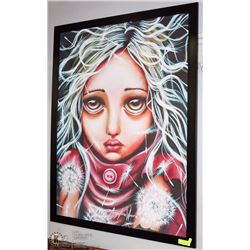 FRAMED ANGELINA WRONA PRINT "CALM BEFORE THE STORM