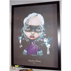 FRAMED ANGELINA WRONA PRINT "ATLANTIS".