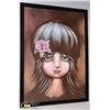 Image 1 : FRAMED ANGELINA WRONA PRINT "ANIKA".