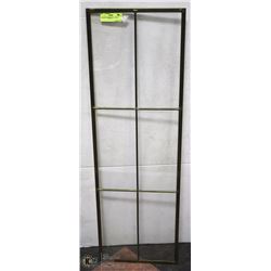LEADED GLASS PANEL  12"X37"
