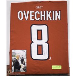 AUTOGRAPHED ALEX OVECHKIN T-SHIRT