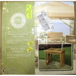 VICTORY GARDEN TUSCAN OCCASIONAL SIDE TABLE.