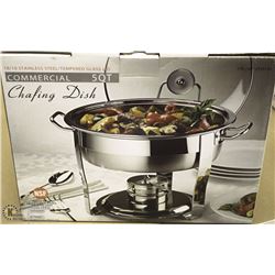 NEW 5 QUART ST. STEEL COMMERCIAL CHAFING DISH