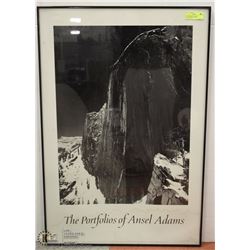 ANSEL ADAMS YOSEMITE  BLACK&WHITE   24"X36"