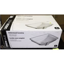 NEW SQUARE VESSEL SINK. 21.18"X15.15"