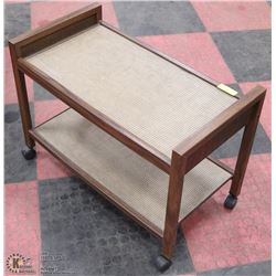 ESTATE TEA ROLLING 2 TIER TEA TABLE