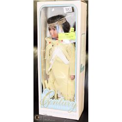 NEW GENUINE PORCELAIN FIRST NATIONS DOLL (CENTURY