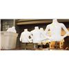 Image 1 : 6 BODY FORM MANNEQUINS, MOST WITH STANDS AND