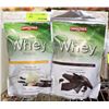Image 1 : 2 BAGS OF VANILLA AND CHOCOLATE WHEY POWDER