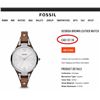 Image 2 : BRAND NEW FOSSIL GEORGIA BROWN LEATHER WATCH