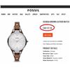 Image 2 : BRAND NEW FOSSIL GEORGIA BROWN LEATHER WATCH