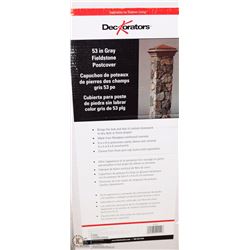 53"DECKORATORS FIELDSTONE POSTCOVER