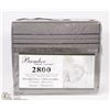 Image 1 : BAMBOO HOME LUXURY 4PC DARK GREY SHEET SET 2800
