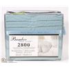 Image 1 : BAMBOO HOME LUXURY 4PC LIGHT BLUE SHEET SET 2800
