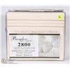 Image 1 : BAMBOO HOME LUXURY 4PC CREAM SHEET SET 2800