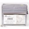 Image 1 : BAMBOO HOME LUXURY 4PC GREY SHEET SET 2800