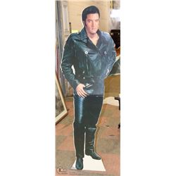 STANDING LIFE SIZE ELVIS CARDBOARD CUTOUT