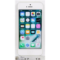 APPLE IPHONE 5 ROGERS WHITE SILVER