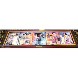 ELVIS PRESLEY "FROM STAGE TO LEGEND" 5 PLATE