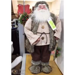 BROWN SANTA 24" TALL