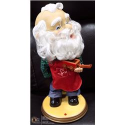 MR. AND MRS SANTA ANIMATED 24" TALL & SINGING