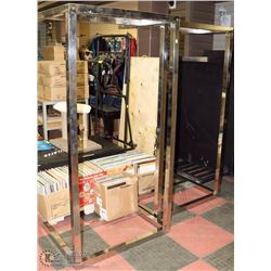 PAIR OF METAL TABLE BASES