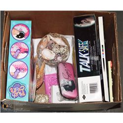 BOX OF MISC. INCLUDING TALK SAFE, SAFE DRIVING