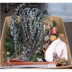 LARGE BOX WITH MANY NEW GIFT BOXES, GLASS