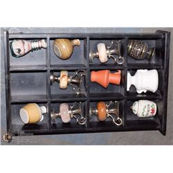 BOX OF ASST. MINI URNS AND MORE